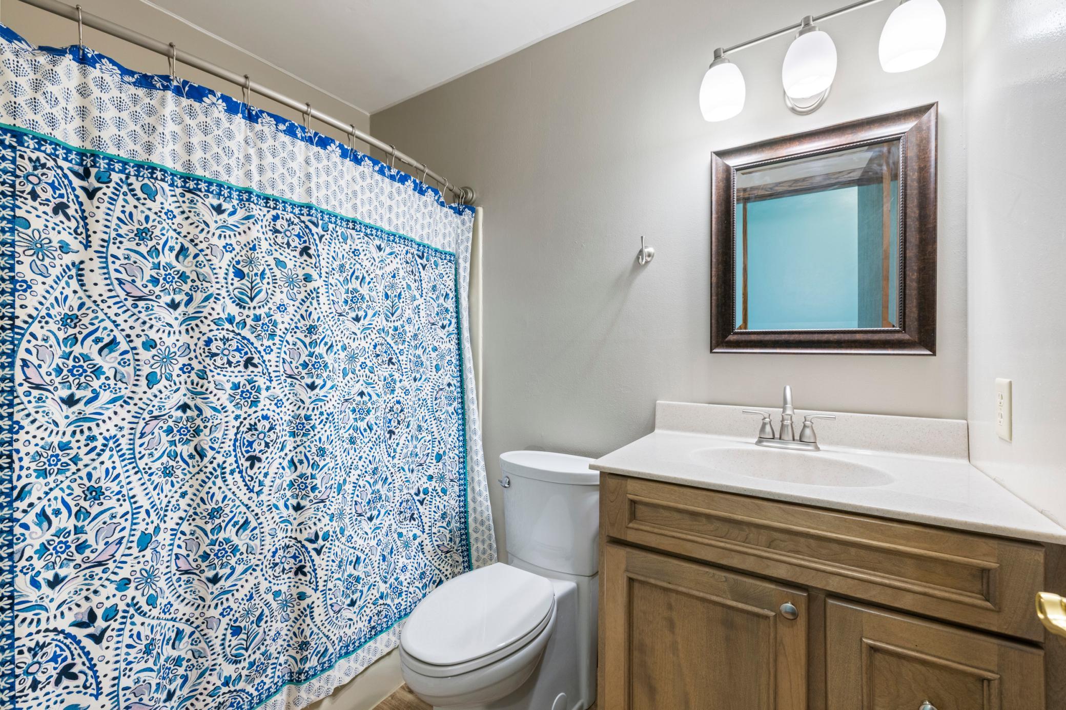 Private bath in primary suite