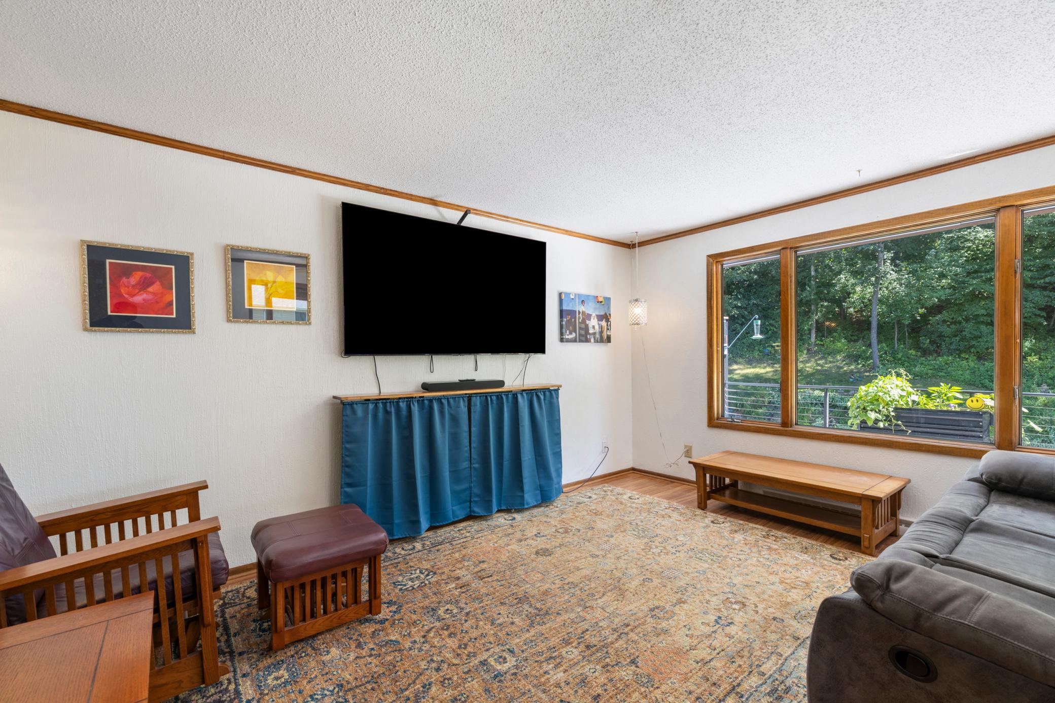 Large Picture Window for Natural Light!