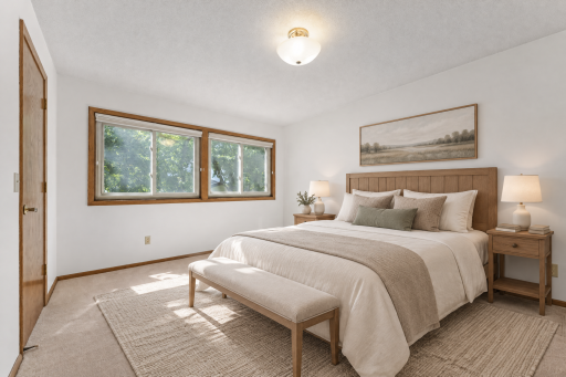 Virtually Staged for Inspiration - Bedroom #1 Upper Level