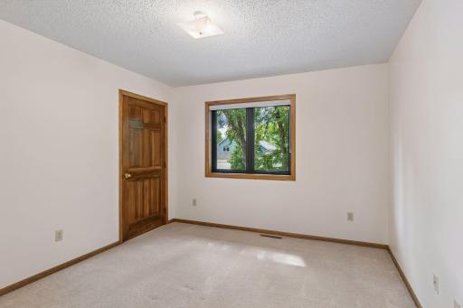 Solid six panel doors throughout the home