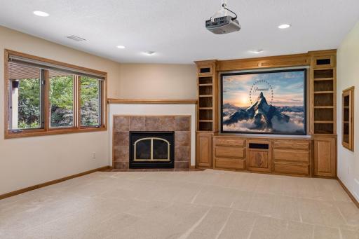 Blackout shades provide ideal setting for watching movies
