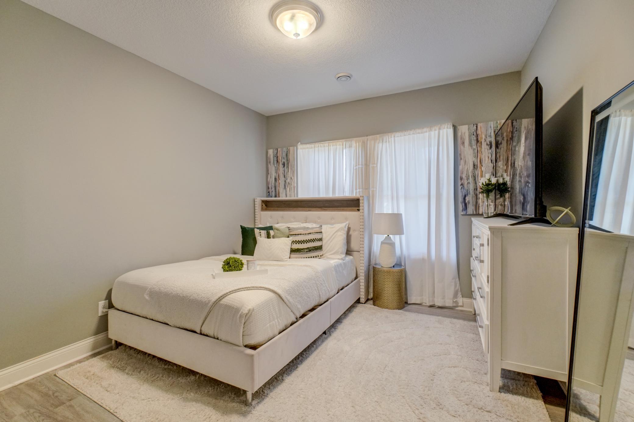 Additional 5th bedroom on the lower level, perfect for guests!