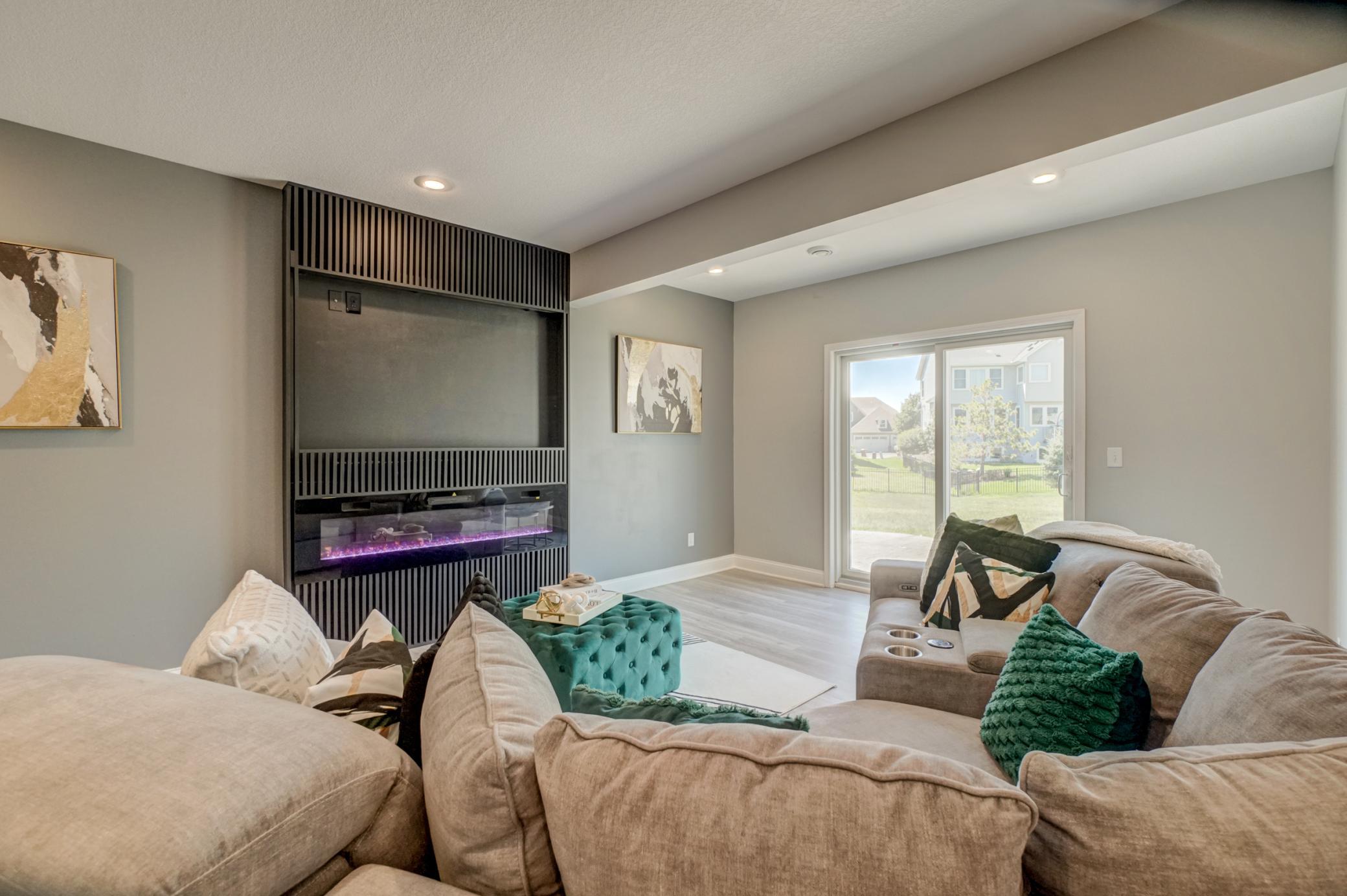 Walk out directly to the backyard for seamless indoor and outdoor entertaining!