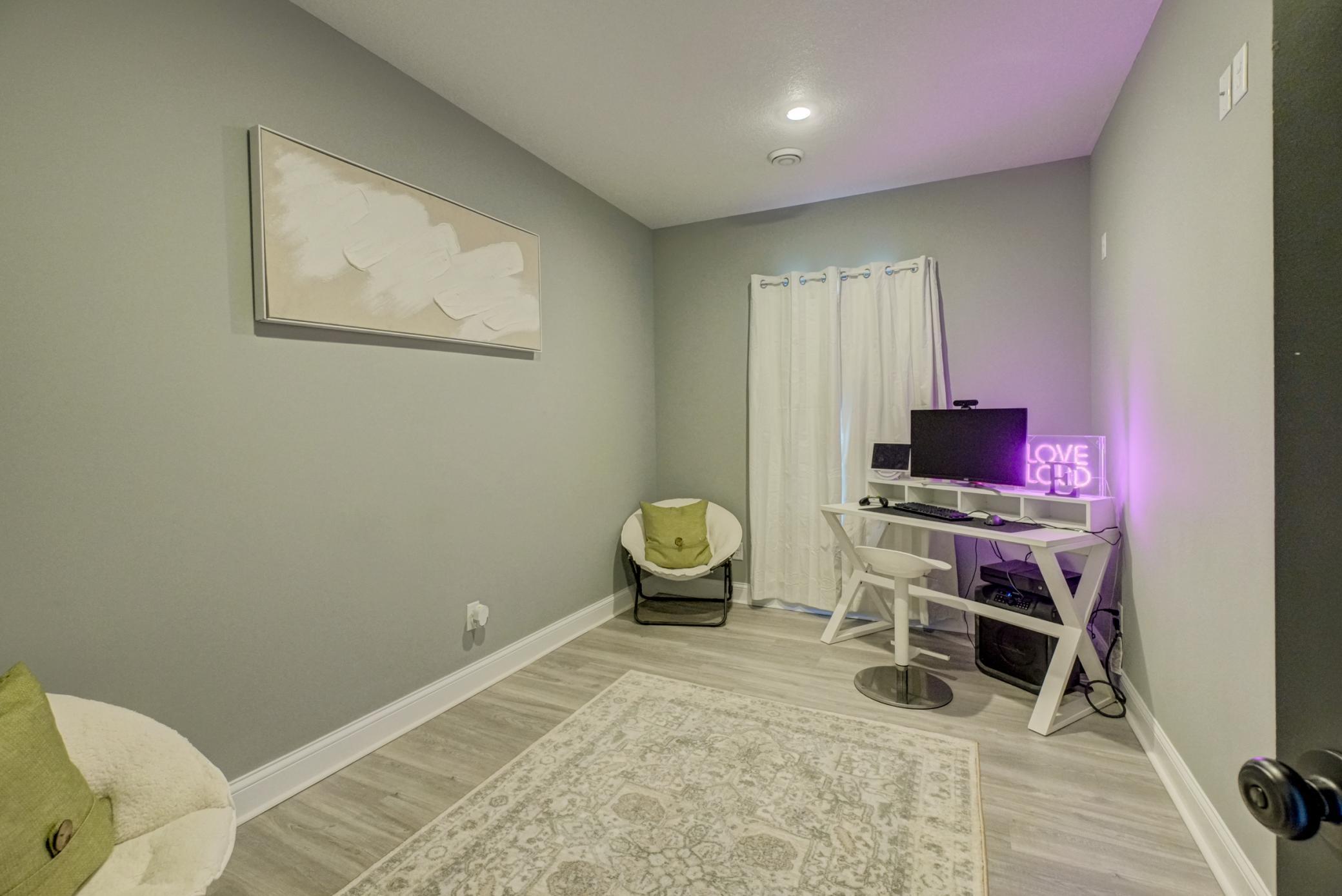 This bonus room makes a great office space, transform it to suit your lifestyle!