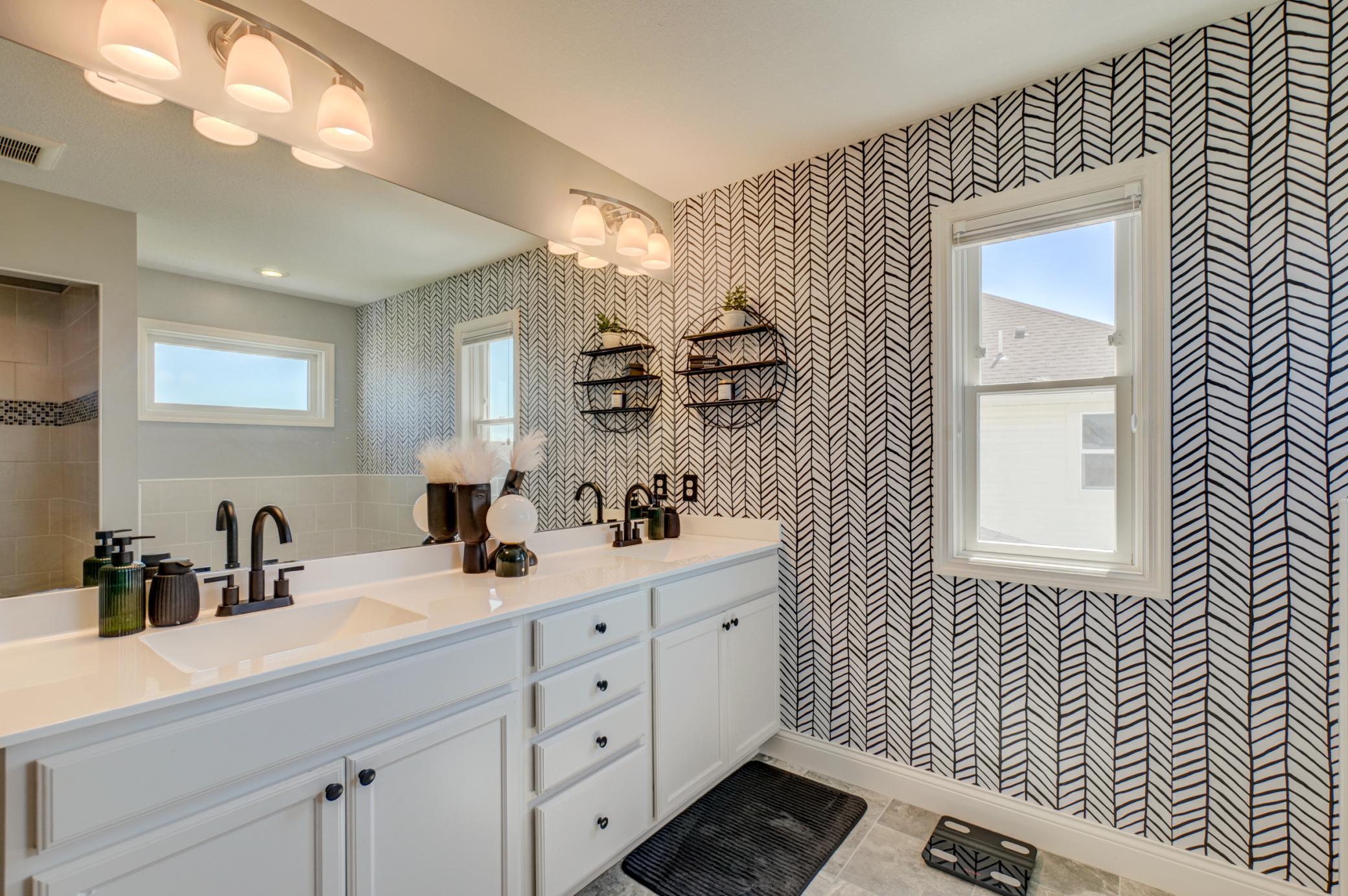 Relax and recharge in this luxurious spa-like ensuite