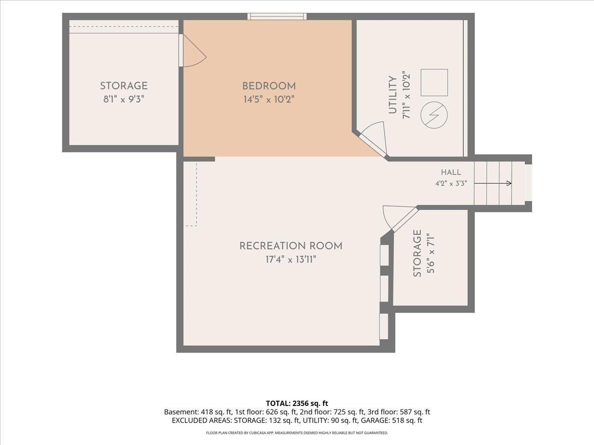 First floor layout