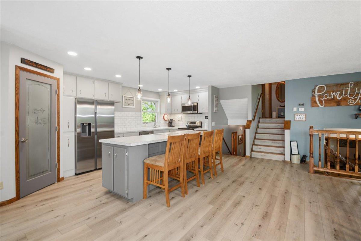 Modern open concept living