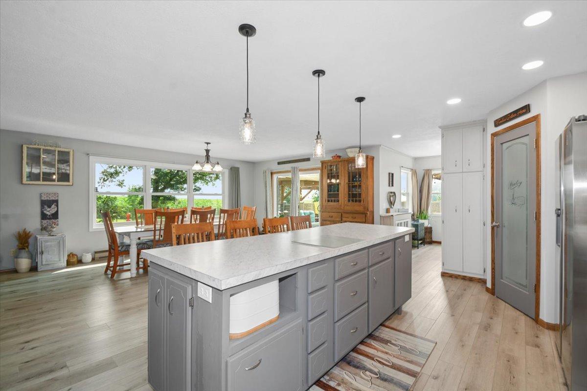 Look at all the kitchen storage possibilities