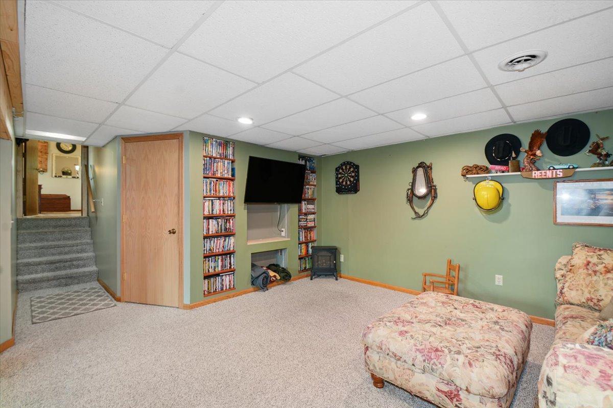 Lower level family room