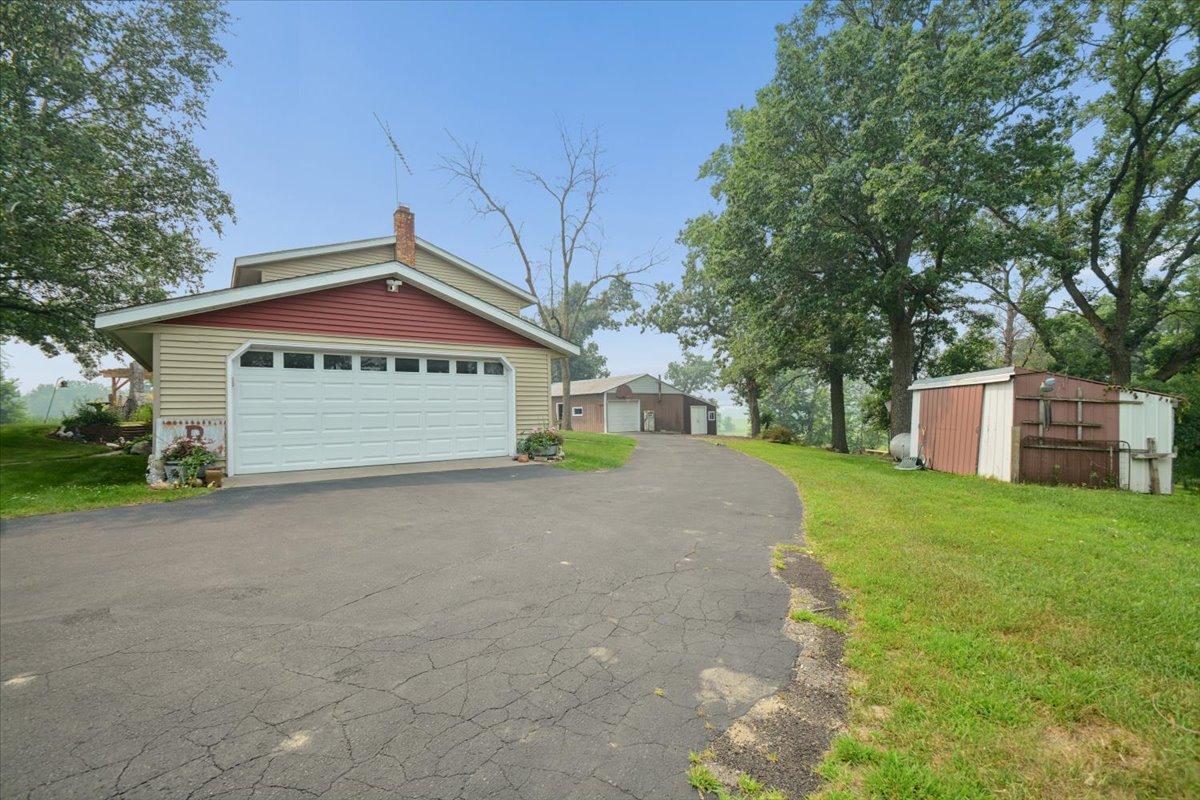 Sizeable 2 car attached garage