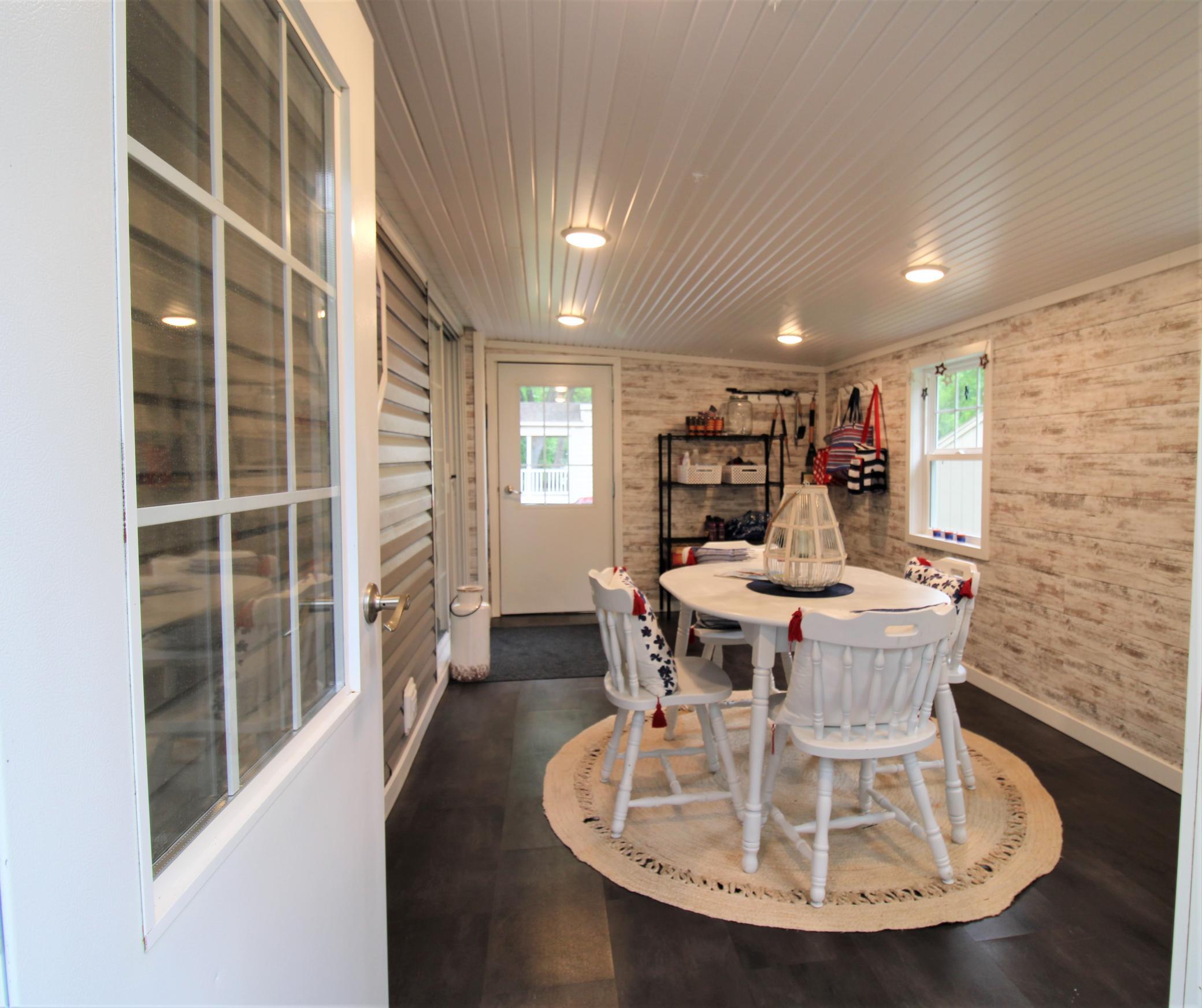 Bonus room from back entrance