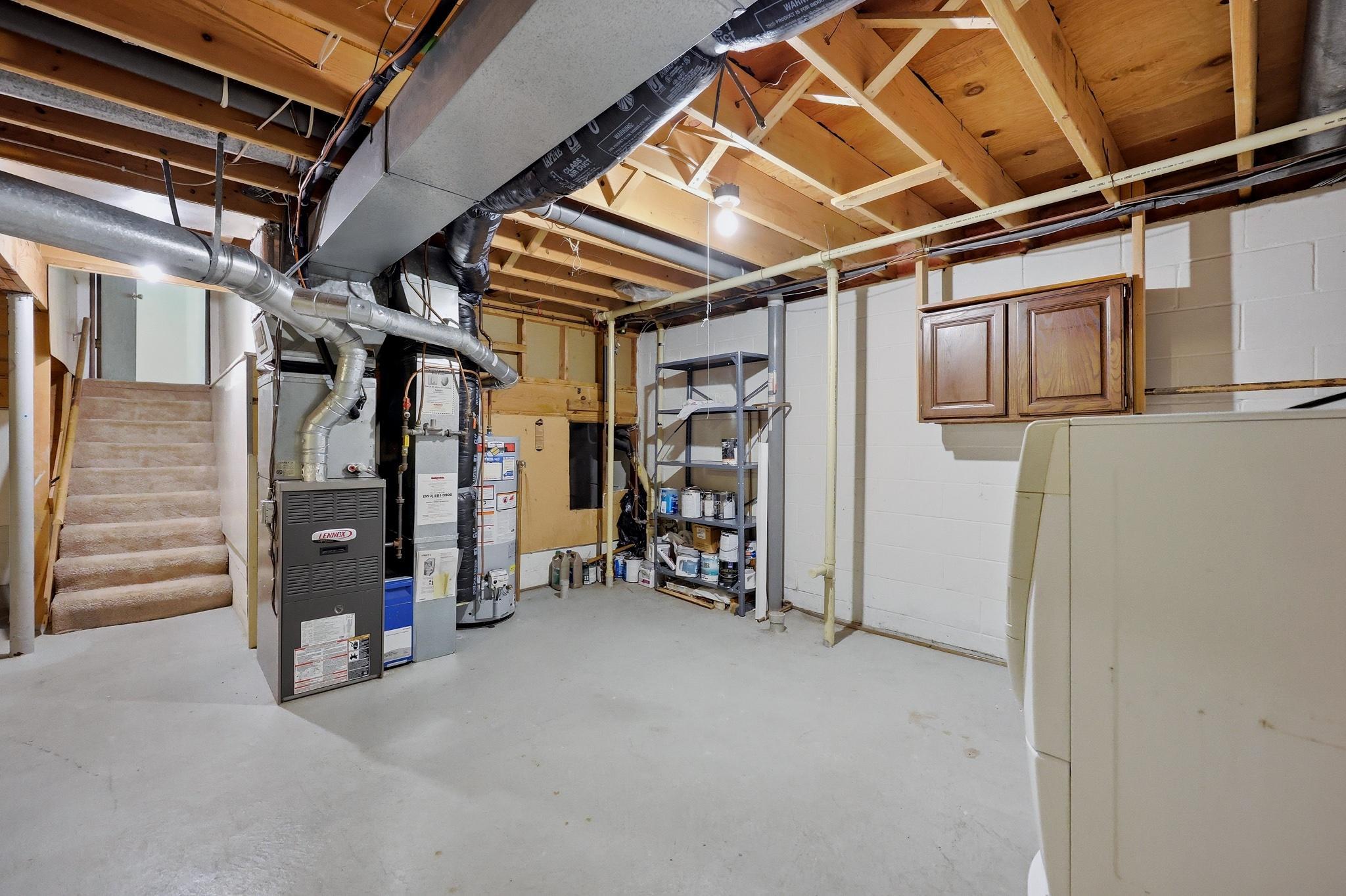 Unfinished basement