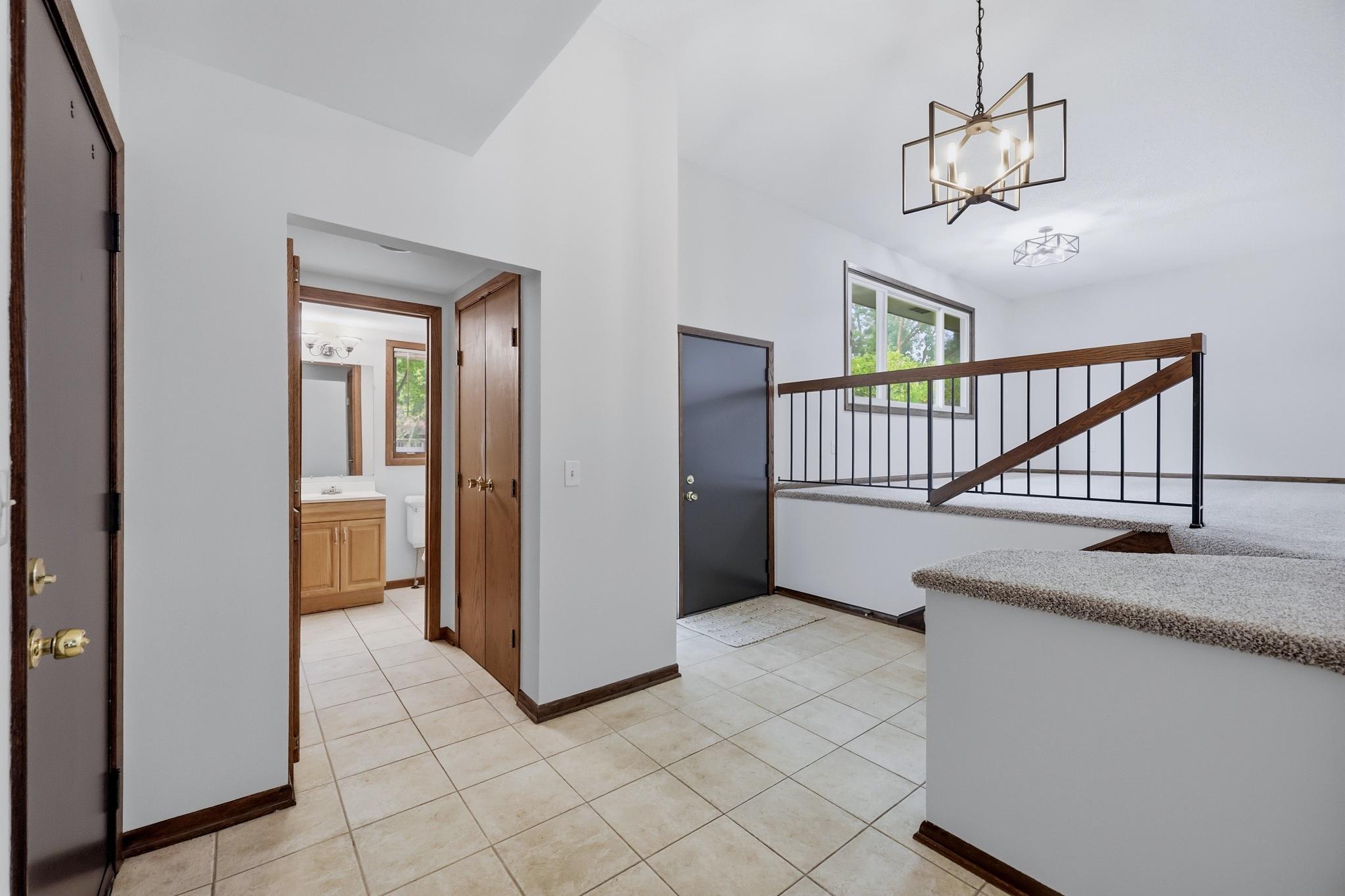 Open foyer welcomes you home