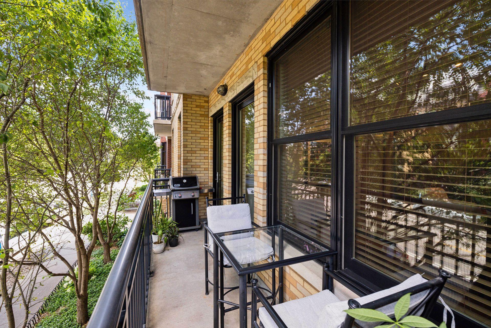 patio nestled among the tree-tops