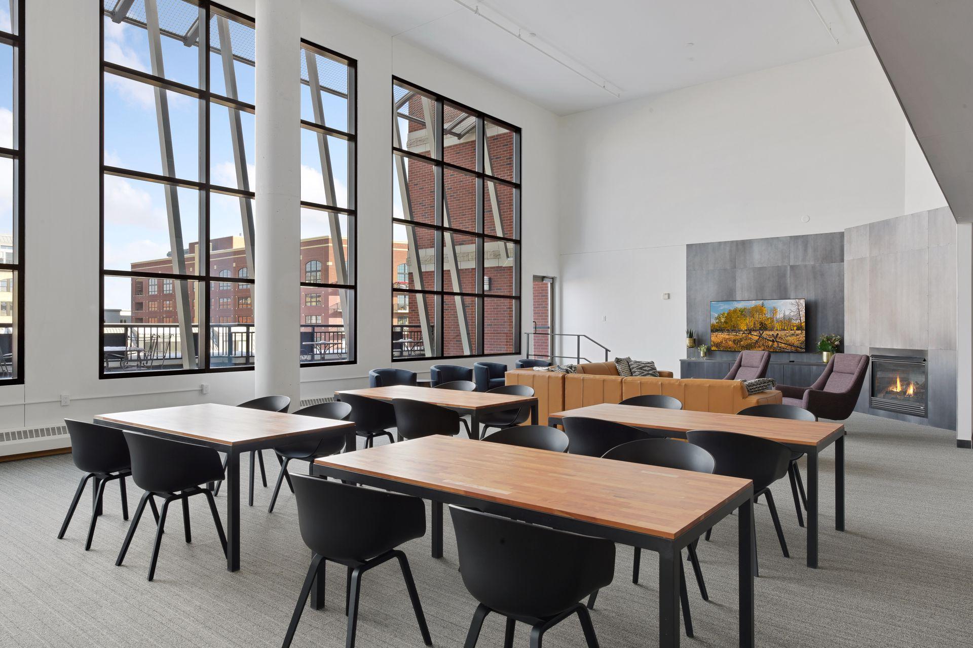 community room on 5th Floor