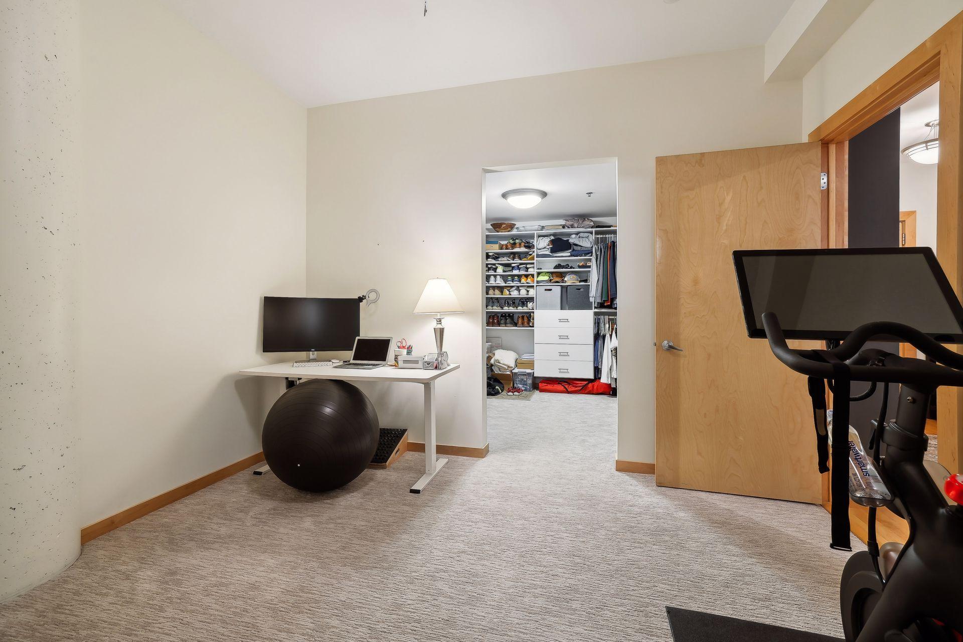 Bedroom...Peloton studio...home office...