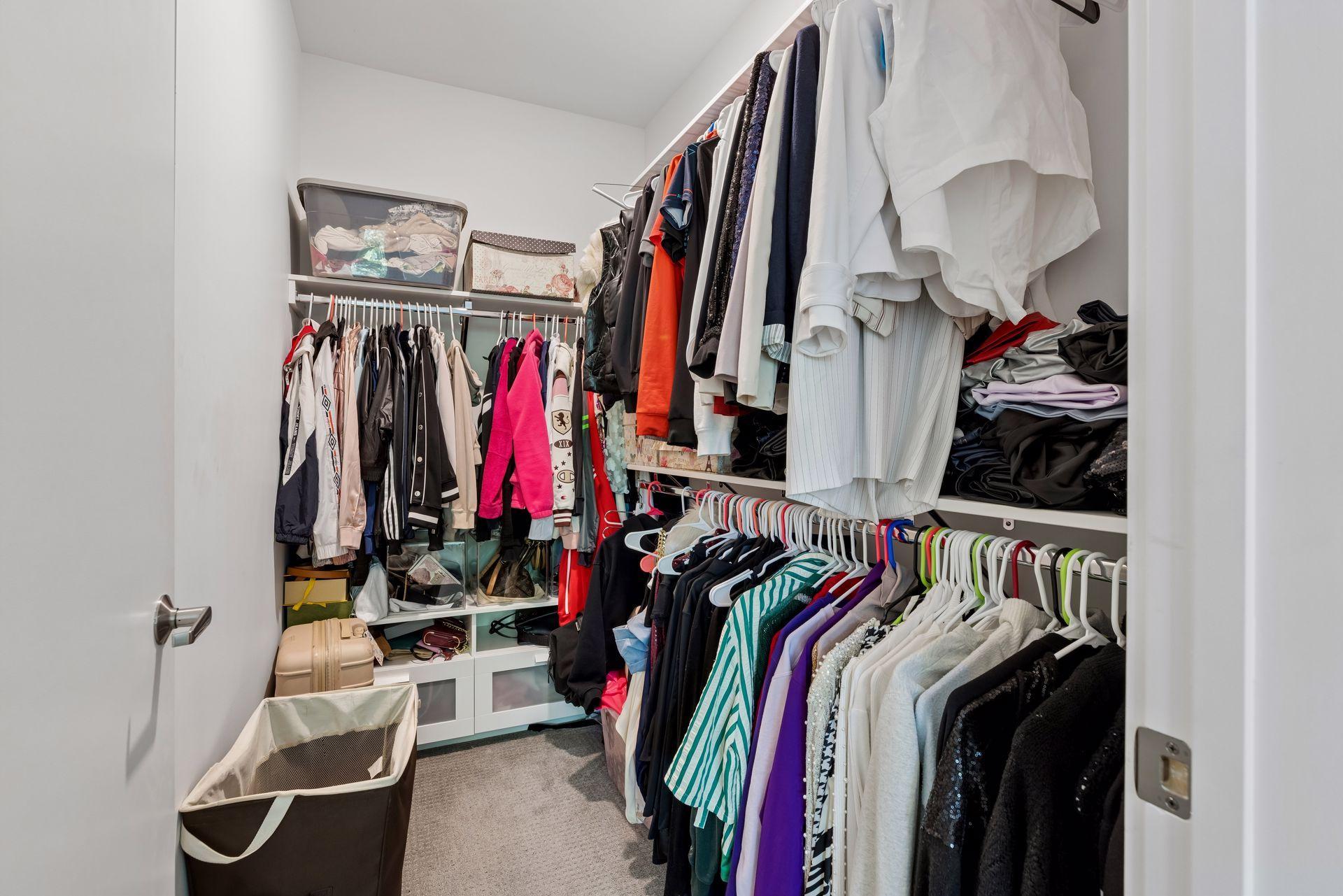 Primary Bedroom Walk in Closet