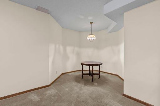 Lower Level Family Room With Space for Games