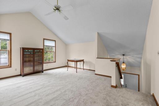 Loft Area With New Carpeting