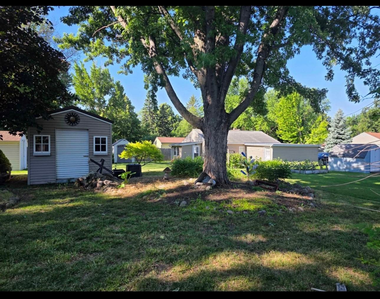 Backyard & Storage Shed