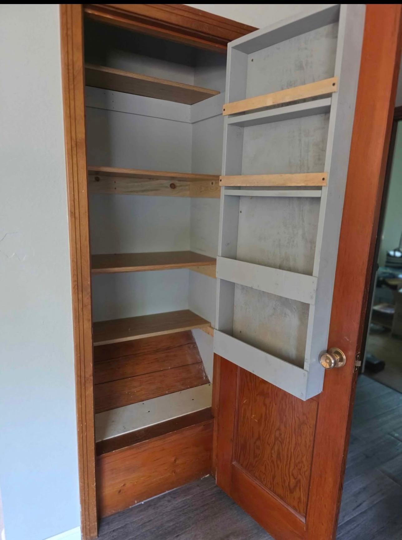 Living Room Storage Closet