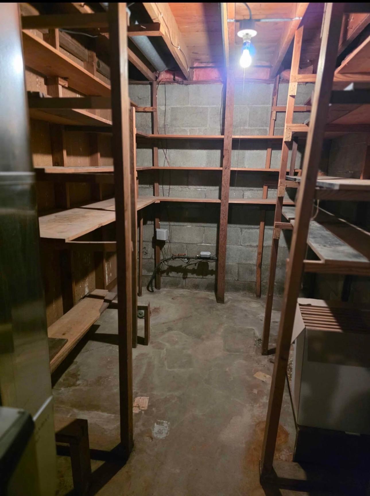 Basement Storage