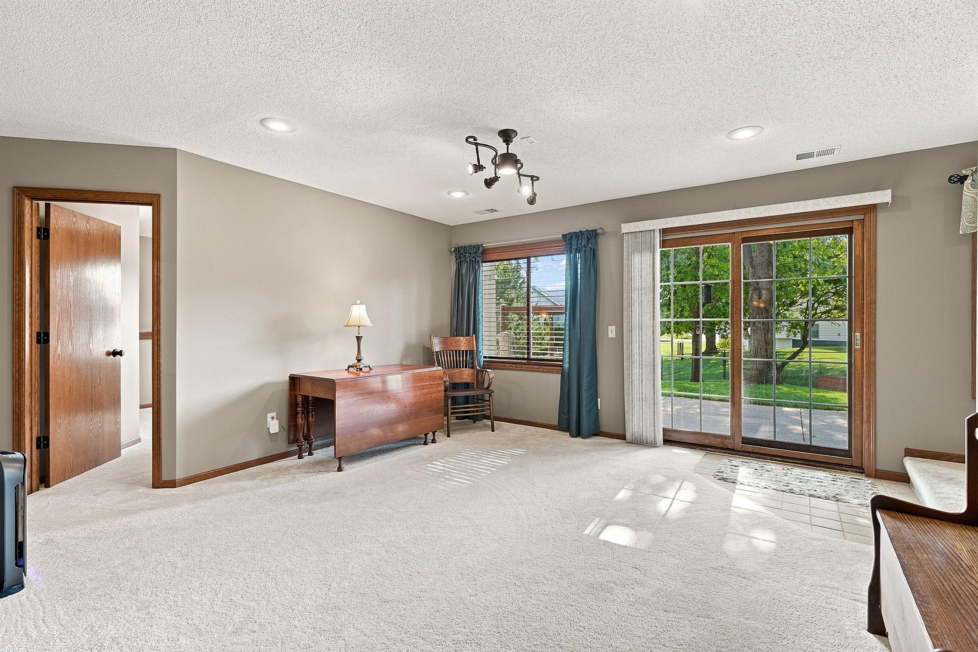 Lower Level walk out to patio and backyard!
