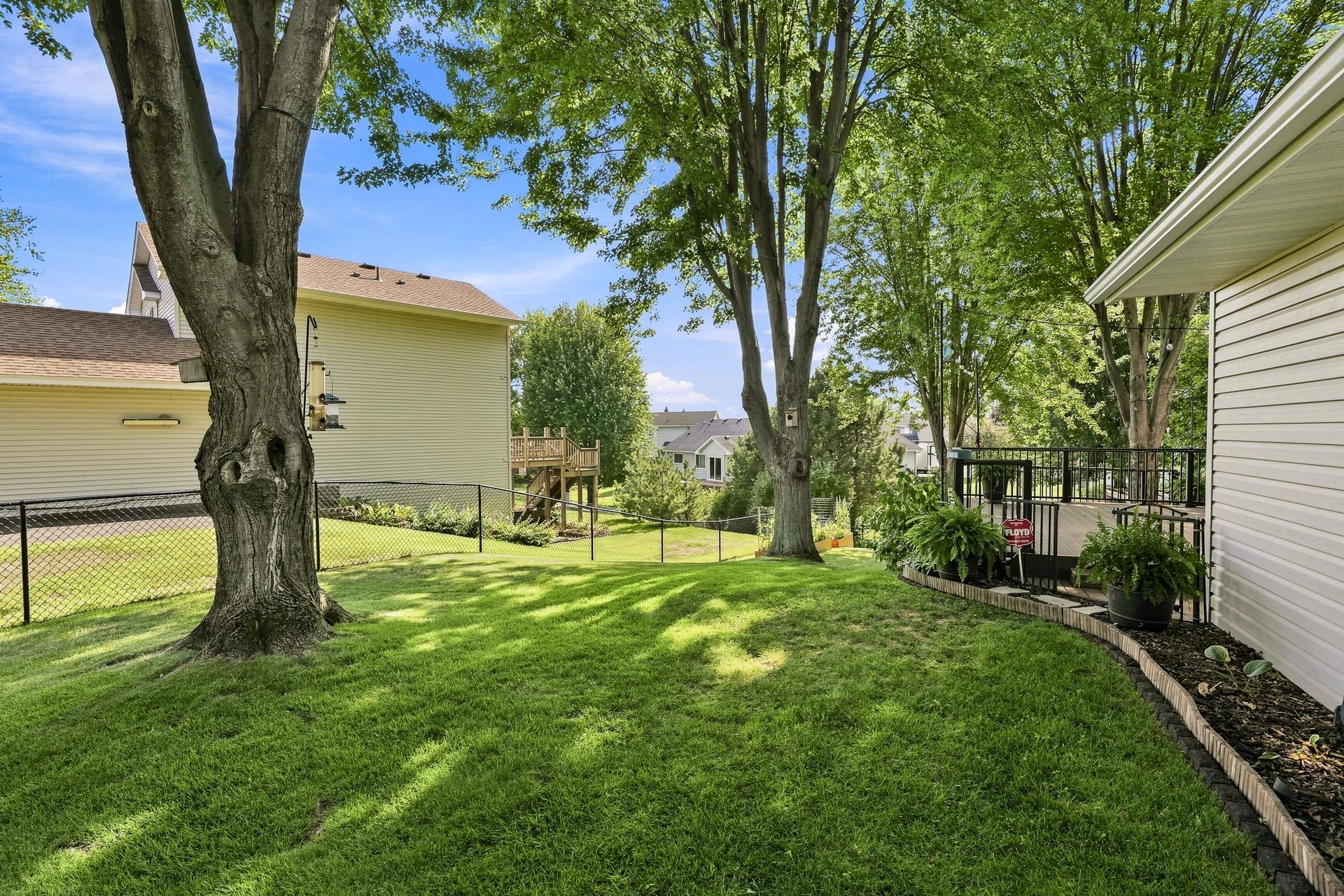 Fully Fenced Backyard!