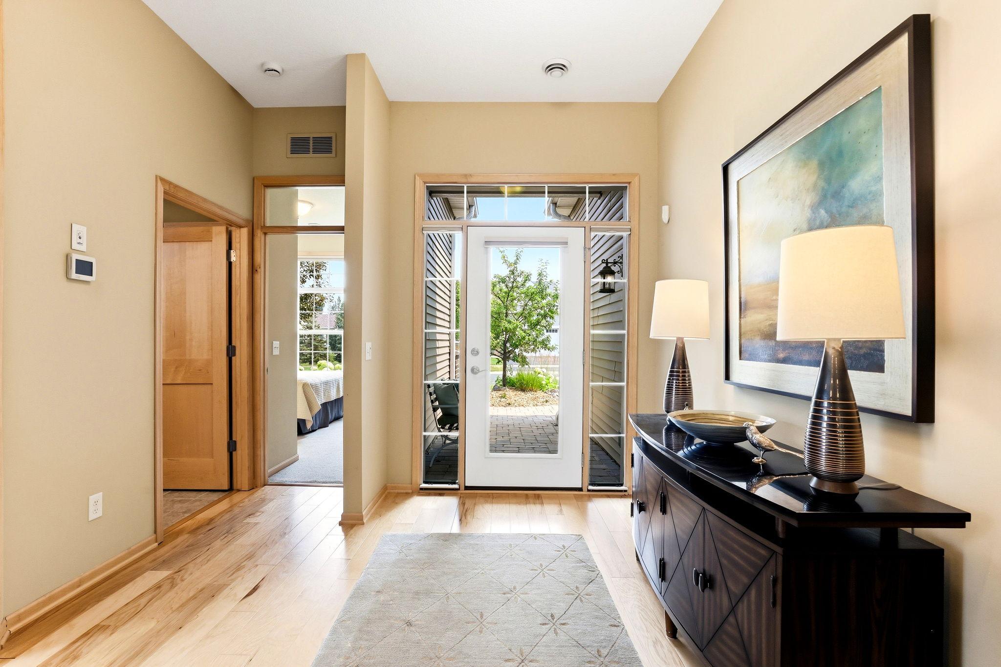 Spacious foyer with a wide, welcoming entry that sets an elegant first impression.