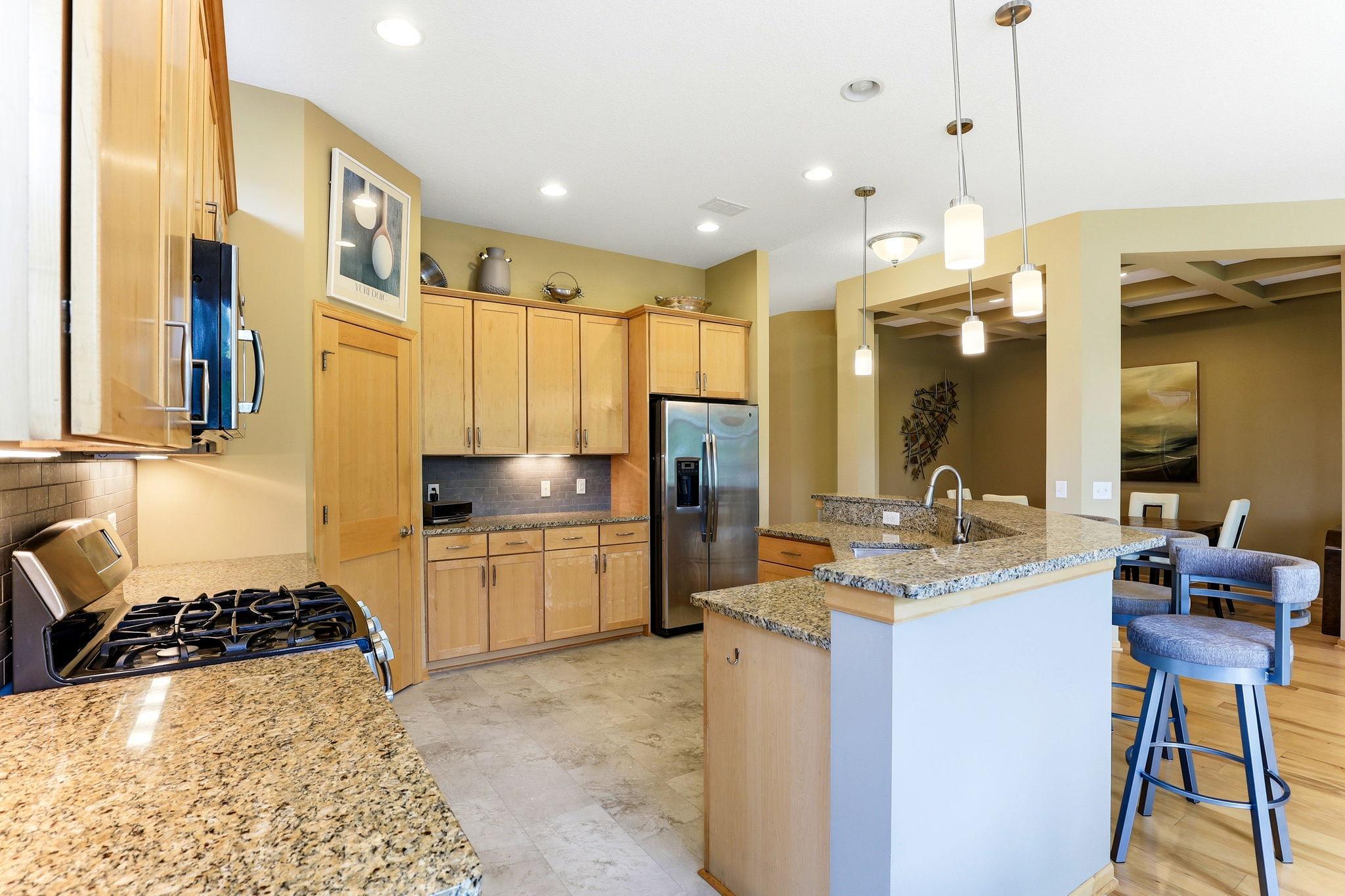 Kitchen layout designed for easy flow, smart storage, and everyday functionality. Bright, efficient, and perfectly arranged for cooking, gathering, and entertaining.