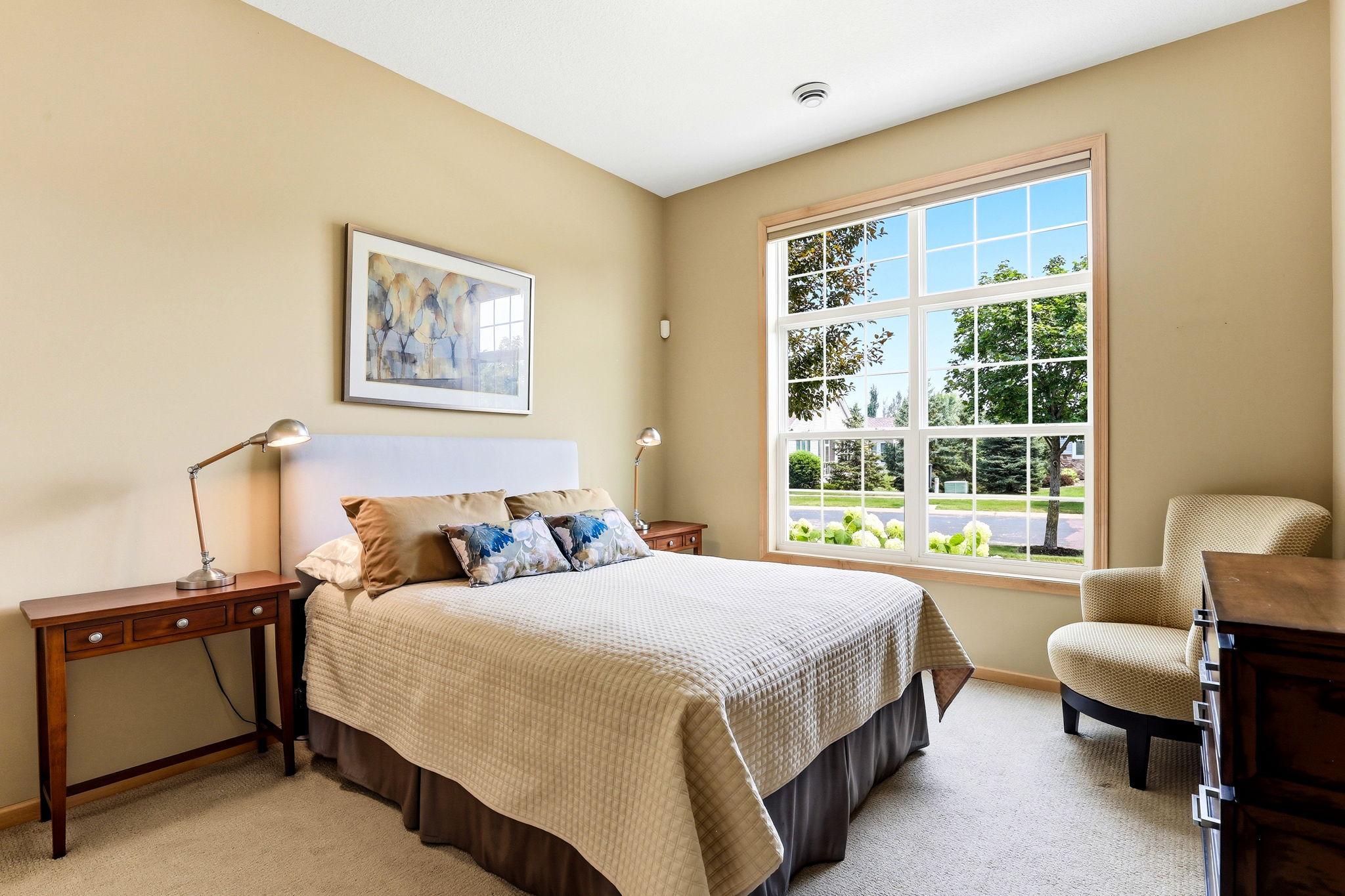 Second bedroom offers a bright, comfortable space with a clean layout and plenty of room for rest or daily use. Versatile, inviting, and thoughtfully designed.