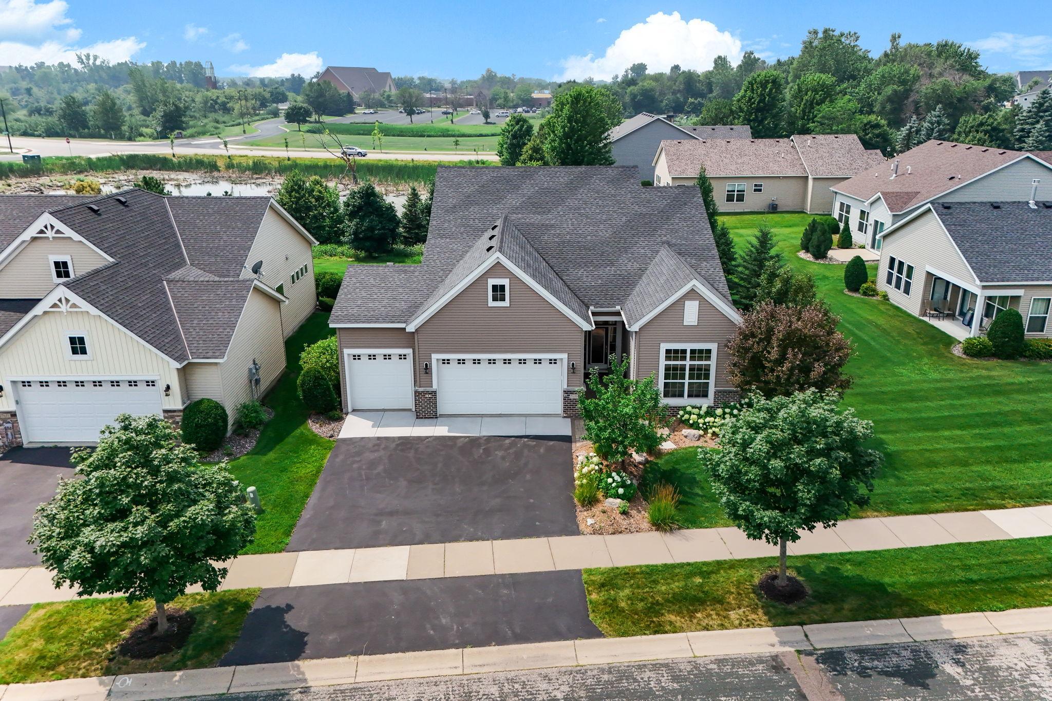 Peaceful neighborhood setting with convenient access to parks, trails, and nearby amenities. Quiet, welcoming, and beautifully situated.
