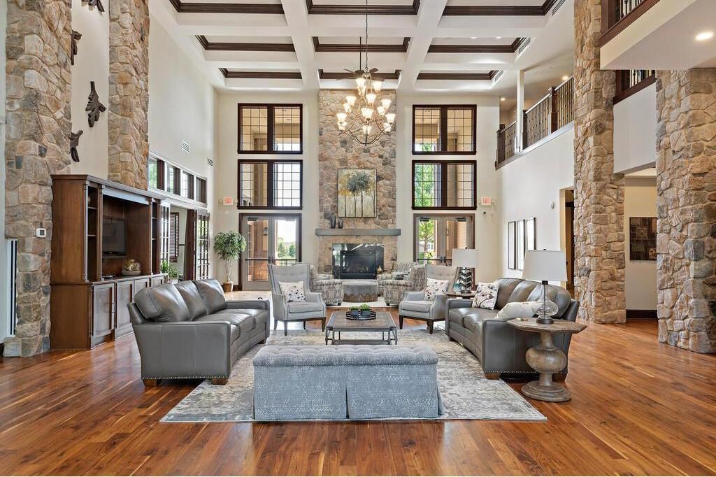 So many spaces to gather with neighbors and friends.