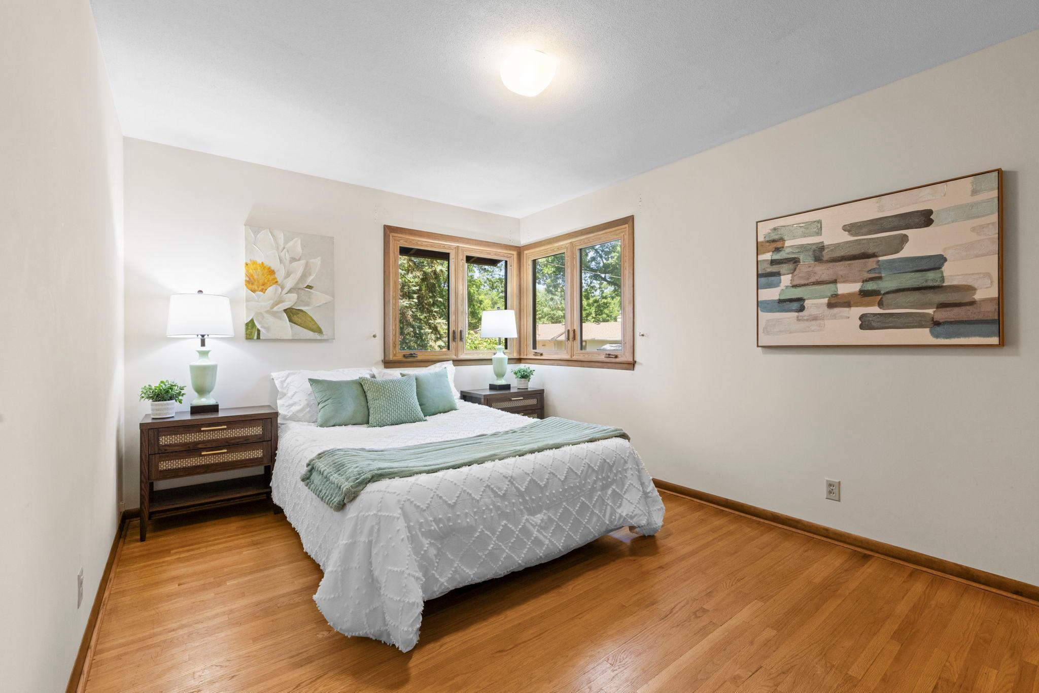 Main floor primary bedroom