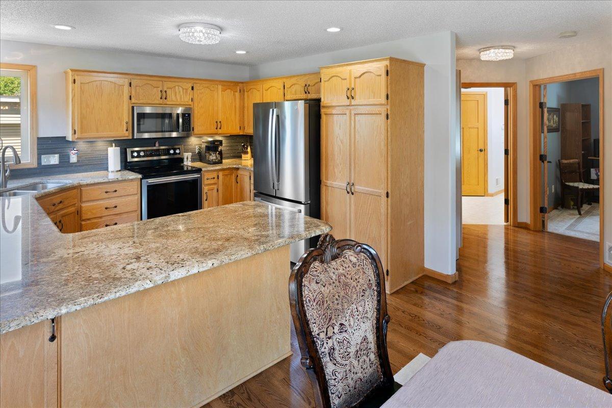 Generous Counter Space for Meal Preparation