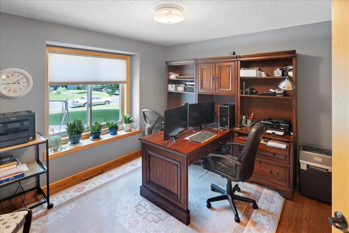 Main Floor office or lex space - could be 5th bedroom too