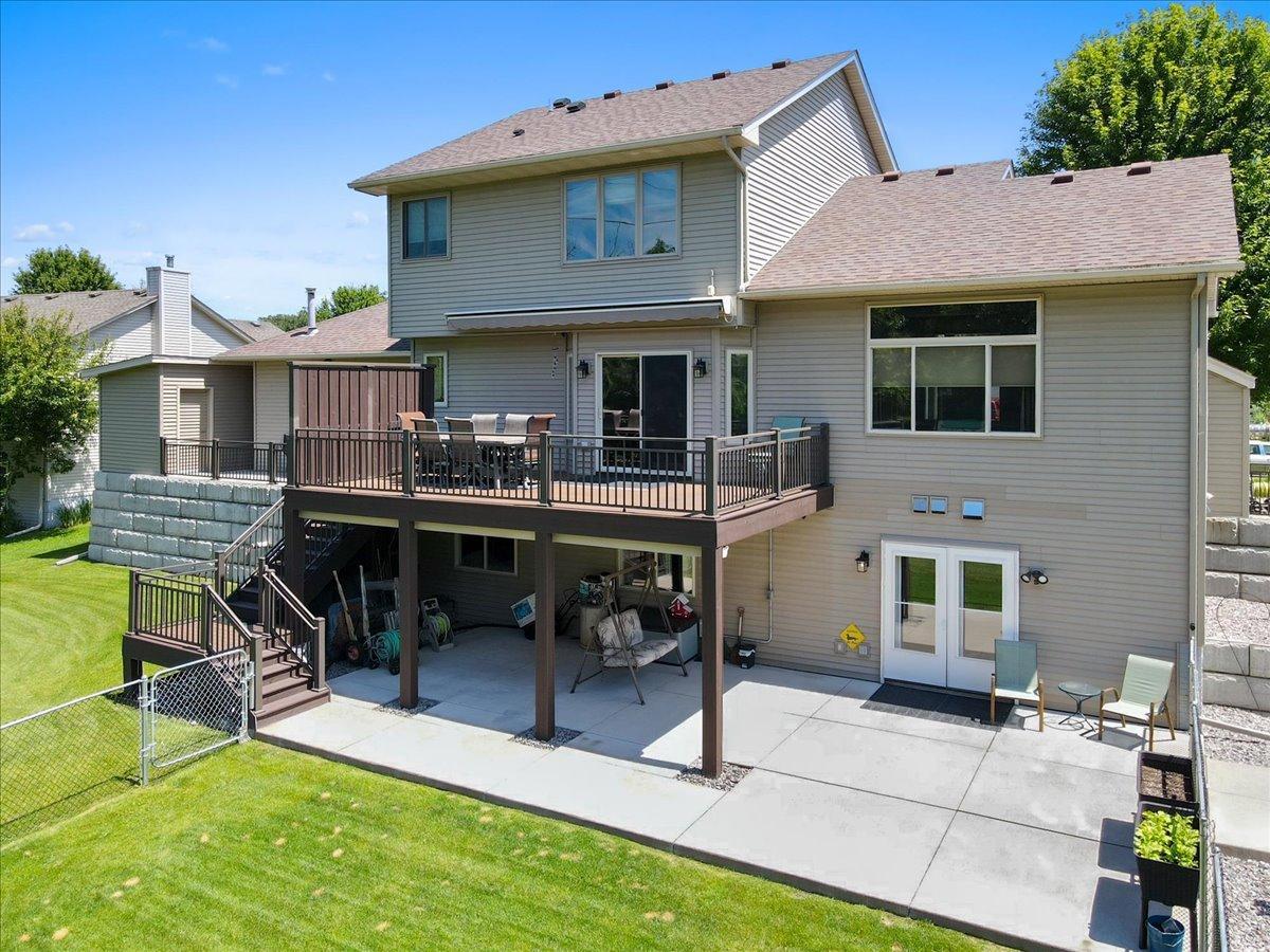 Fenced Patio Area Offers Space for Pets
