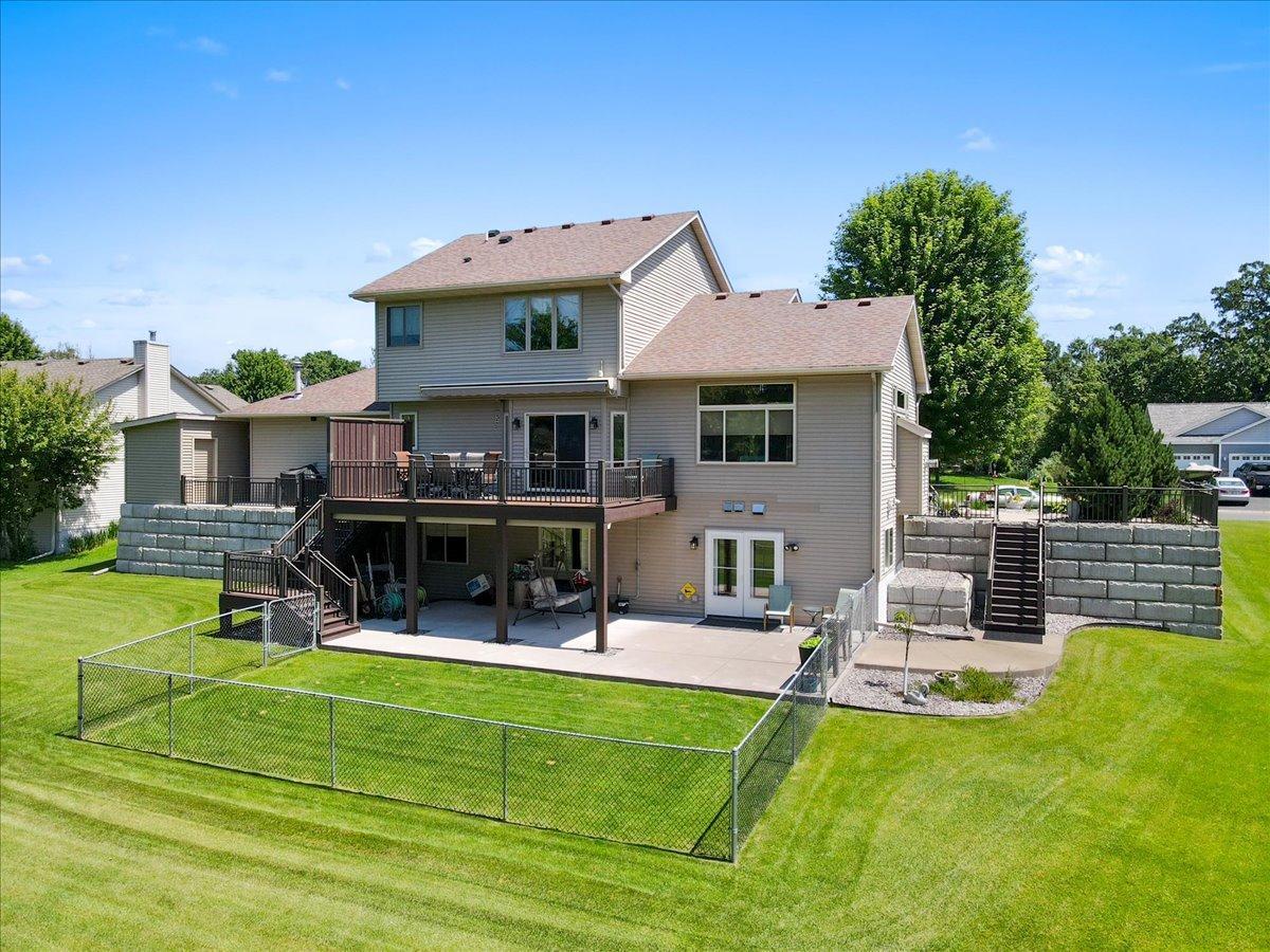 Large Back Patio Ready for Entertaining
