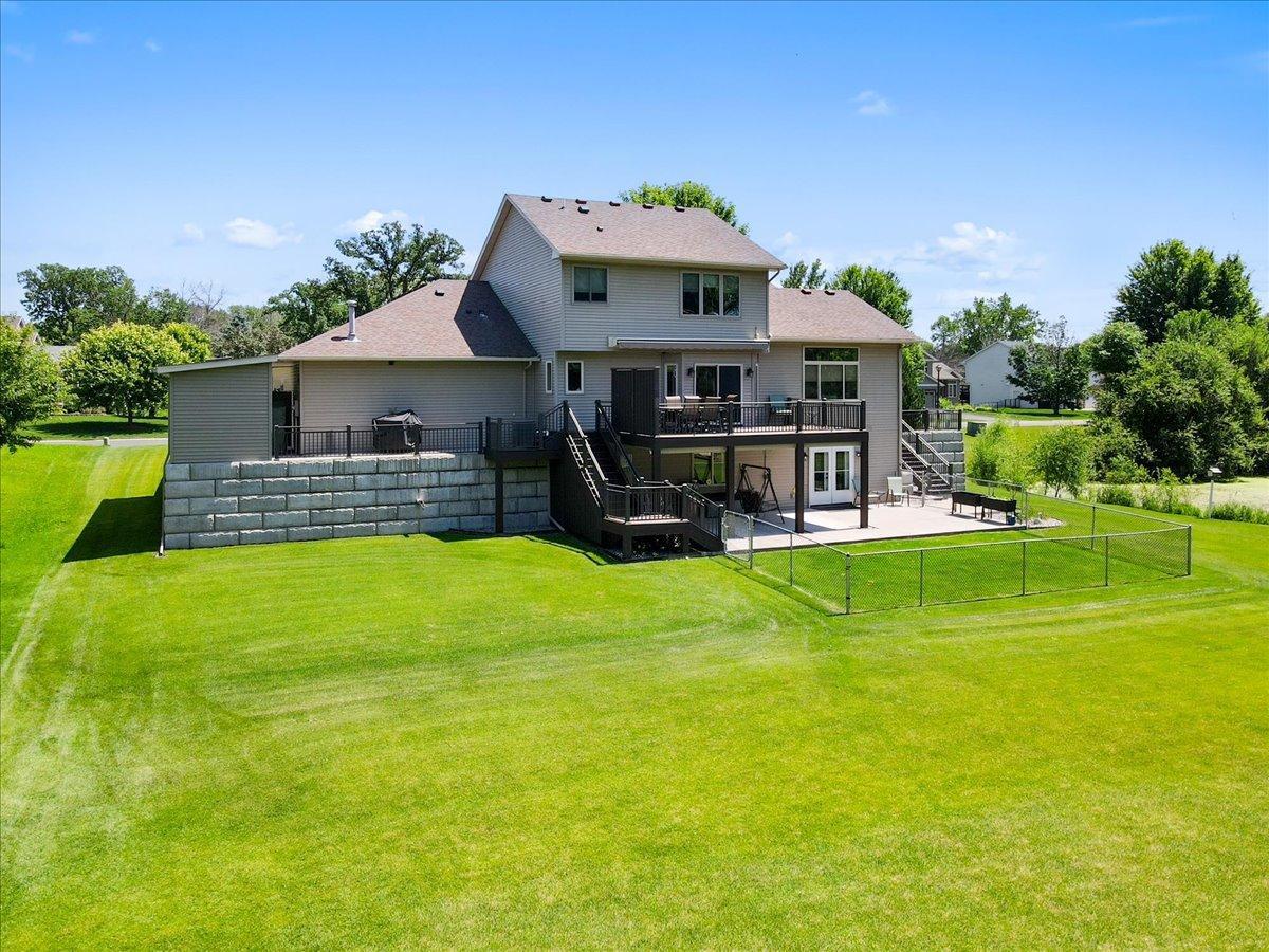 Room to Gather, Grill, and Relax Outside