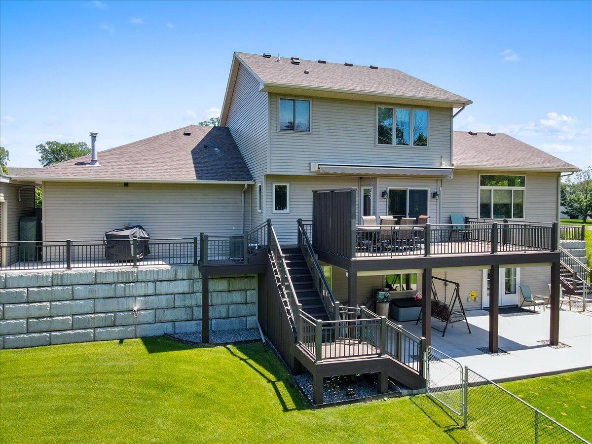 Full Walkout Lower Level Opens to the Yard