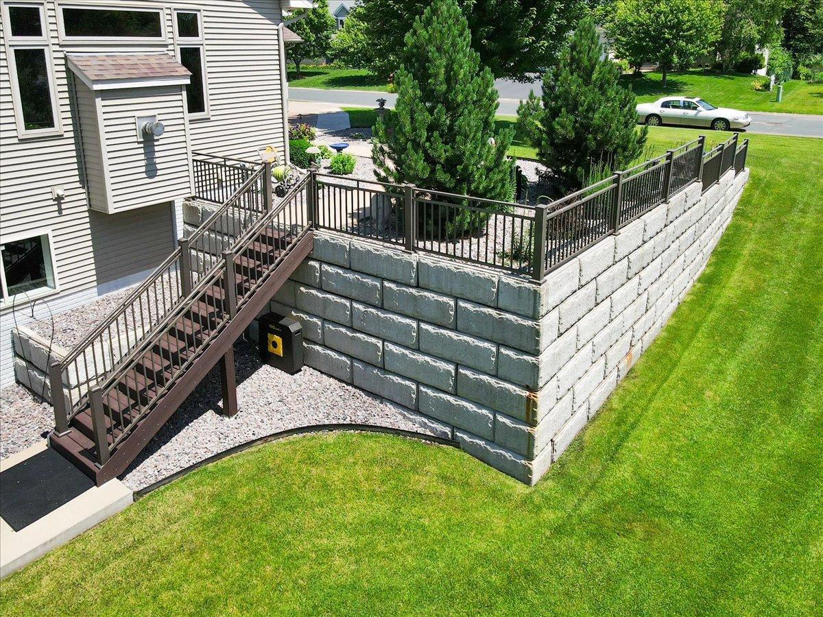 Outdoor Living Surrounded by Mature Landscaping