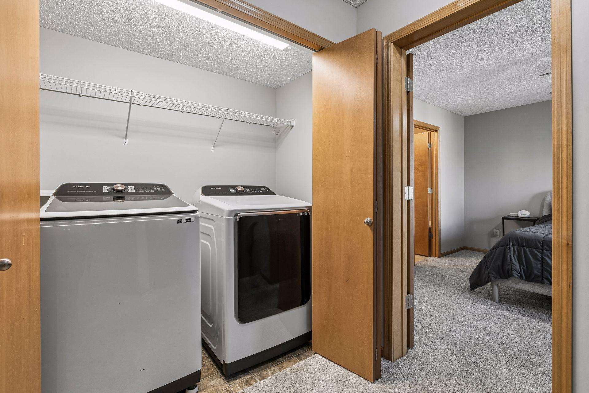 Laundry that is on the same level as the 3 bedrooms for your convenience.