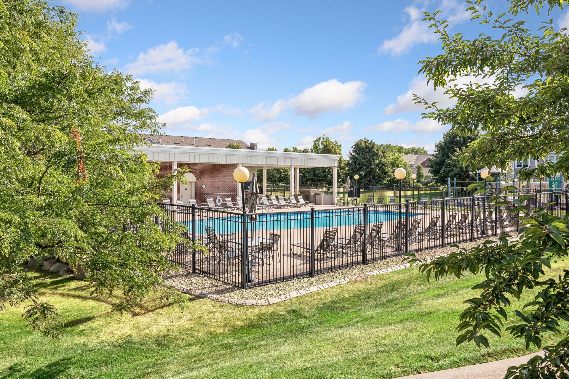 Pool that is a great location for swimming!