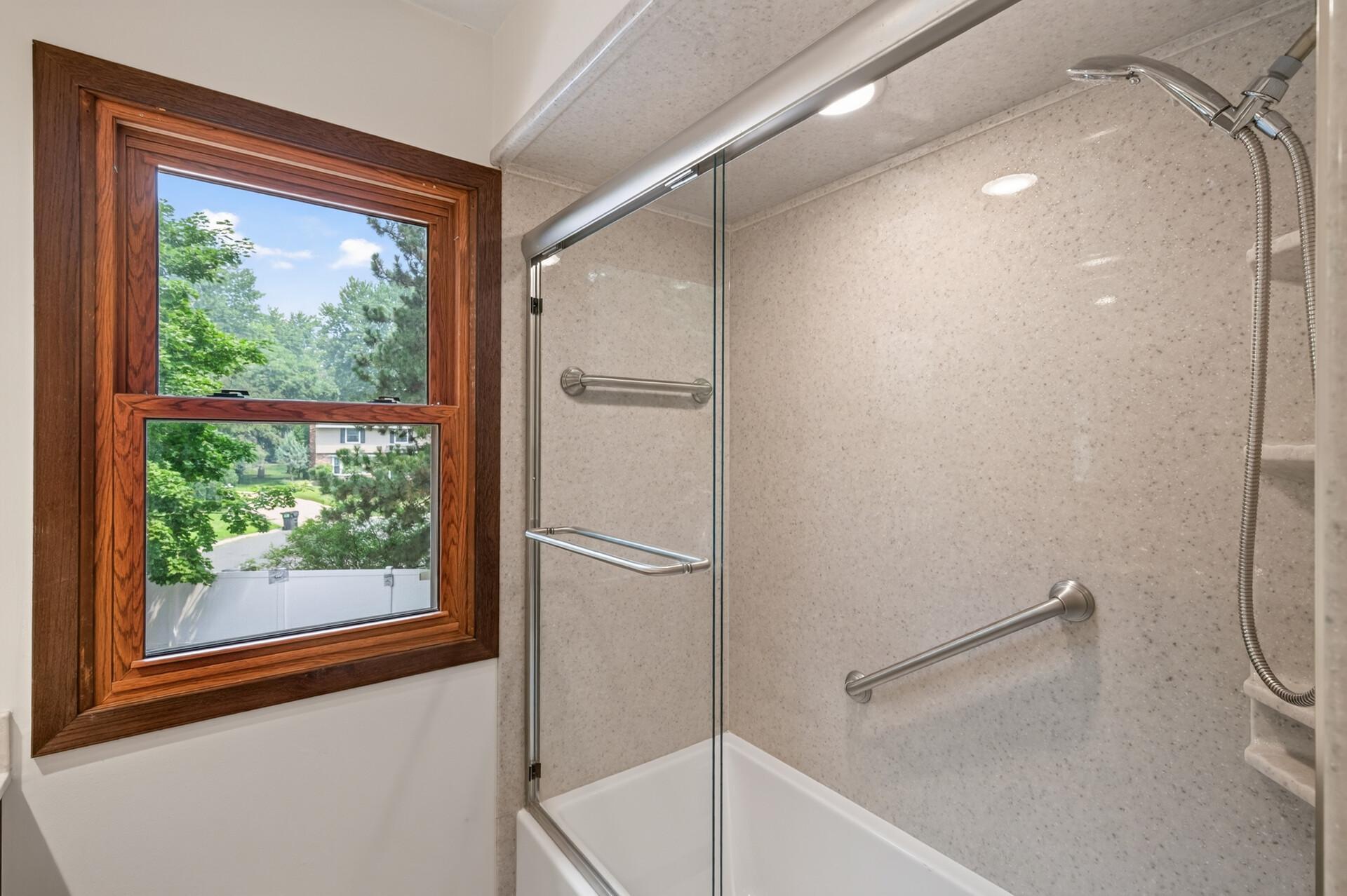 Newer maintenance free windows throughout the upper level!