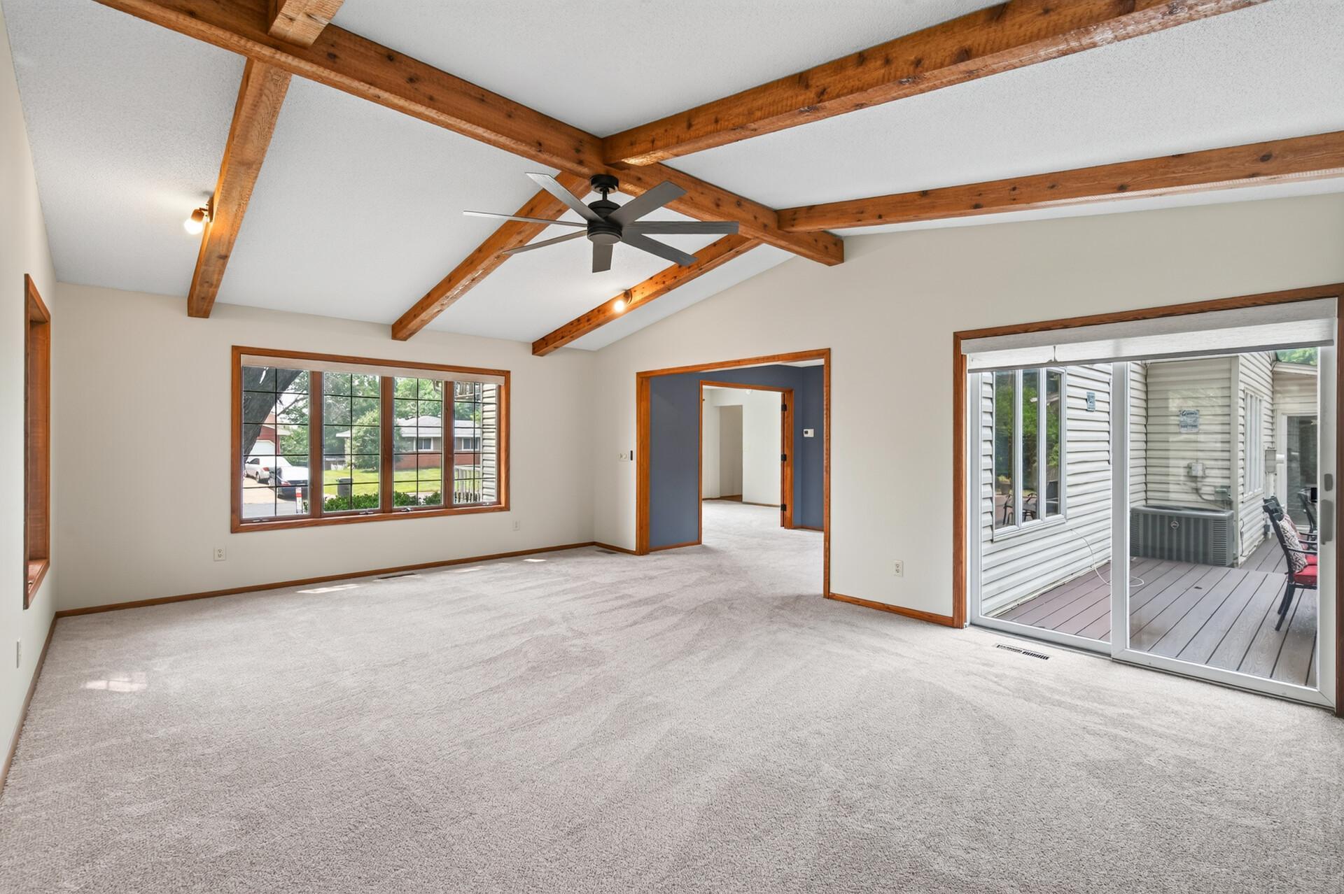 New carpeting in the family room, living room and formal dining room!