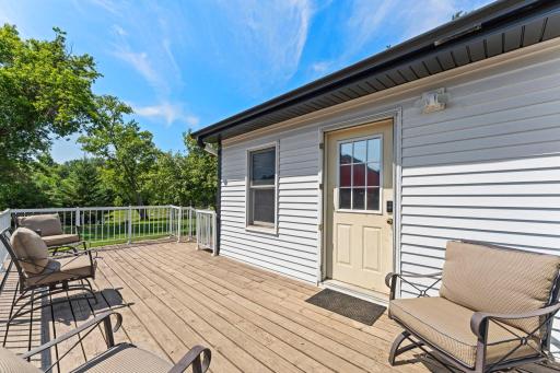 Lovely outside grilling space