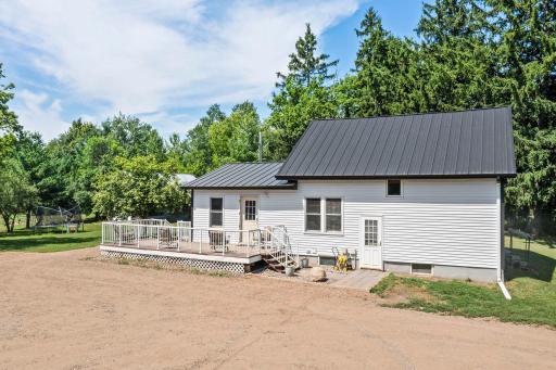 New maintenance free steel roof and siding