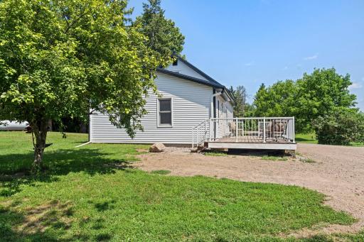 Large attached deck