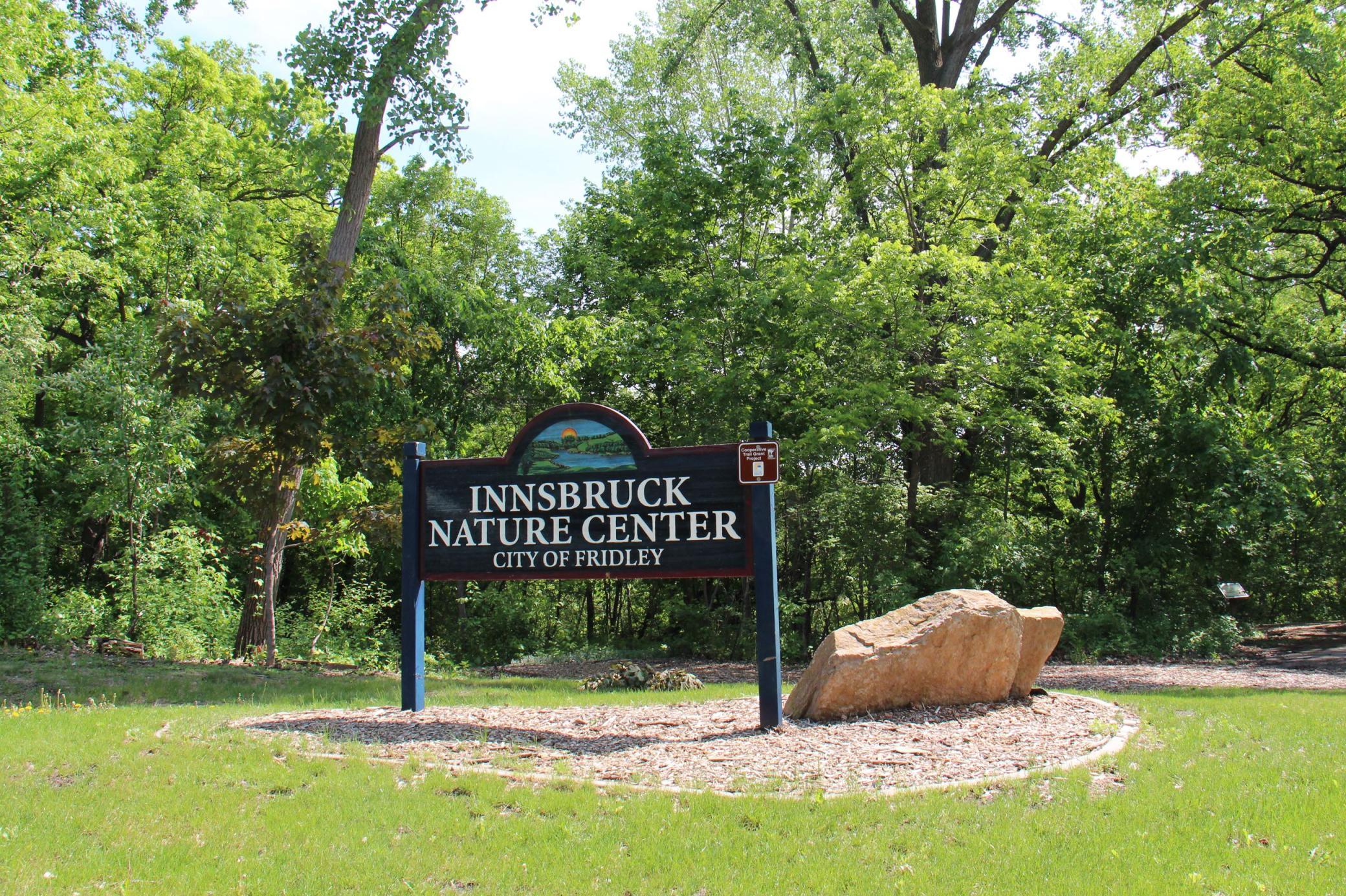 The building is surrounded by Innsbruck Nature Center with walking trails leading right to it!