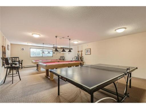 On 3rd floor is a billiard and ping pong game room.